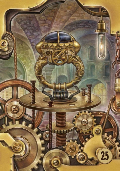 Lo Scarabeo: Steampunk Lenormand Oracle kortos - HOBI.LT 🇱🇹