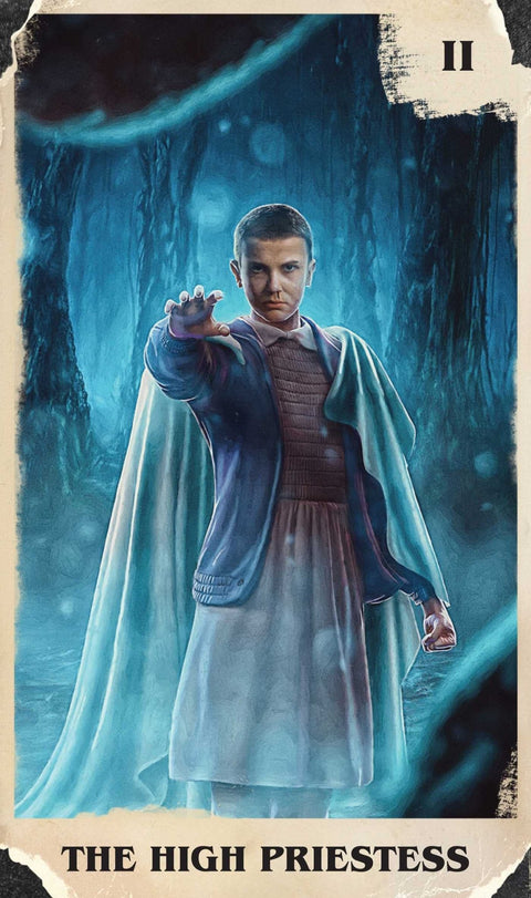 Insight Editions: Stranger Things Taro kortos ir vadovas Insight Editions - HOBI.LT 🇱🇹