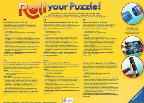 Ravensburger: Suvyniojamas kilimėlis dėlionės dėliojimui (300 - 1500 detalių dėlionėms) - HOBI.LT 🇱🇹