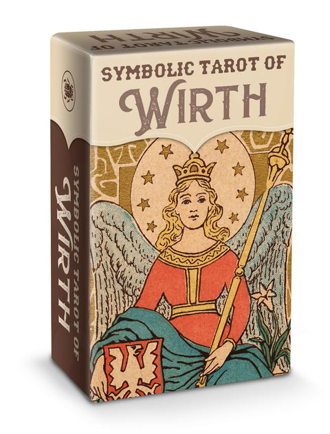 Lo Scarabeo: Symbolic Tarot of Wirth Mini - Kišeninio Dydžio Kortos Lo Scarabeo - HOBI.LT 🇱🇹