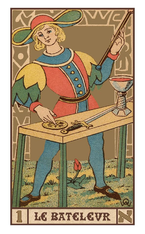 Lo Scarabeo: Symbolic Tarot of Wirth Mini - Kišeninio Dydžio Kortos Lo Scarabeo - HOBI.LT 🇱🇹