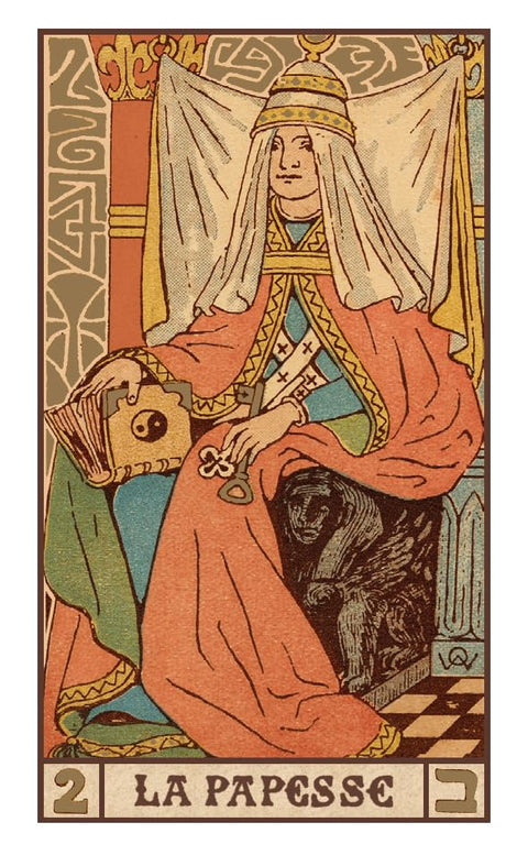 Lo Scarabeo: Symbolic Tarot of Wirth Mini - Kišeninio Dydžio Kortos Lo Scarabeo - HOBI.LT 🇱🇹