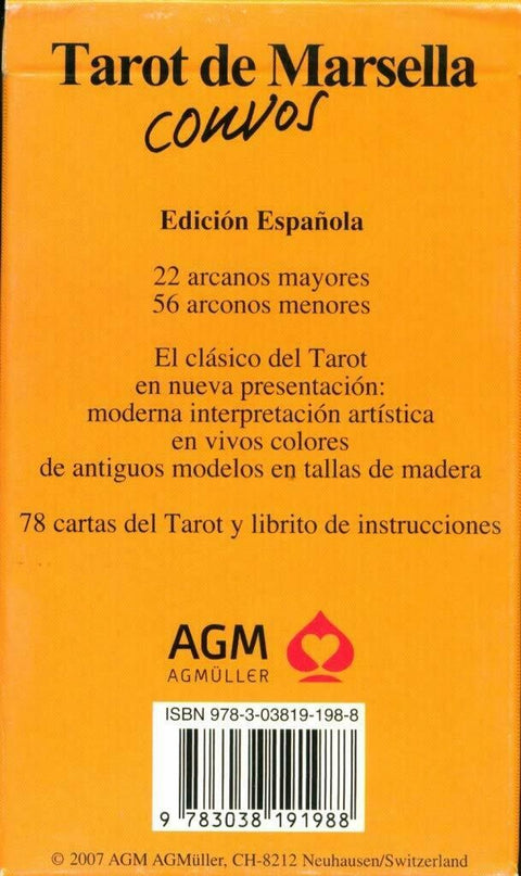 Tarott De Marsella Convos kortos Spanish Edition