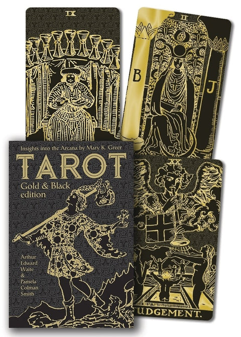 Tarott Gold and Black Edition Tarot kortos
