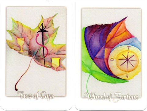 Tarott Leaves Tarot Kortos