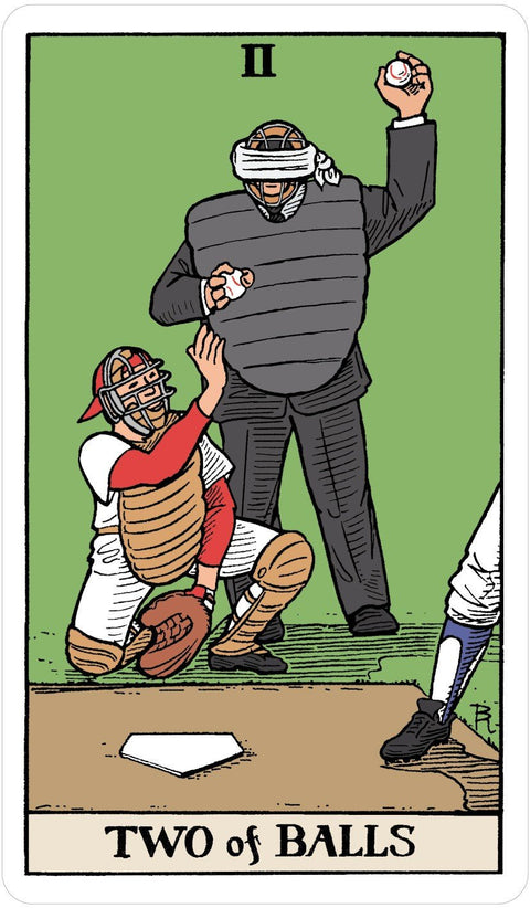 US Games Systems: Tarott of Baseball kortos ir knyga - HOBI.LT 🇱🇹