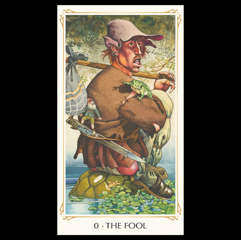Lo Scarabeo: Tarott Of The Fairy Folk kortos - HOBI.LT 🇱🇹