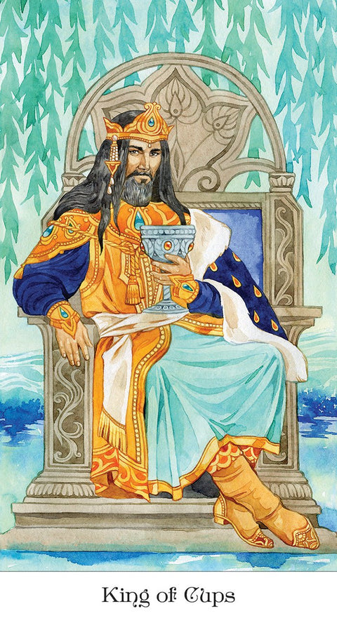 US Games Systems: Tarott of the Golden Wheel kortos - HOBI.LT 🇱🇹