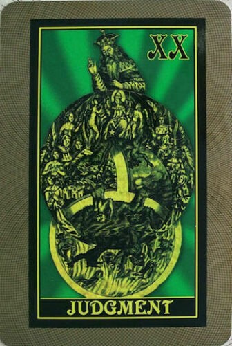 The AlcheMystic Woodcut Tarot kortos