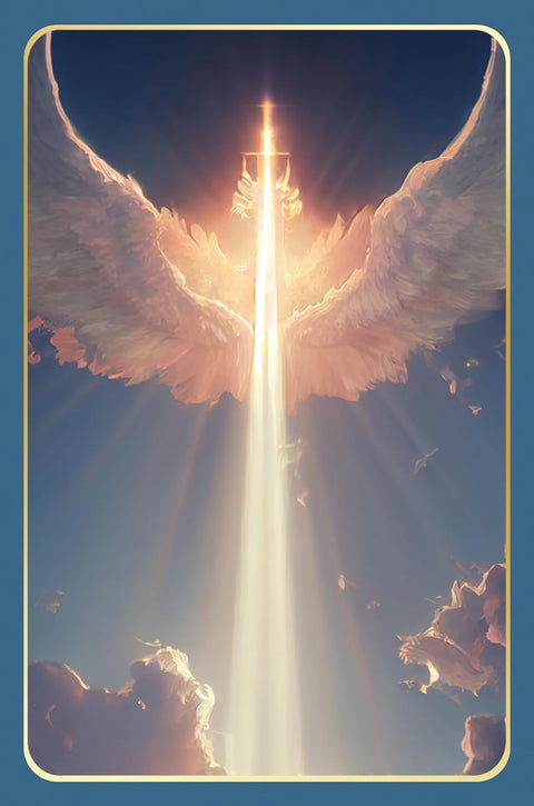 Blue Angel: The Angel Magic Oracle kortos Blue Angel - HOBI.LT 🇱🇹