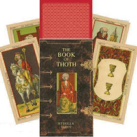 Lo Scarabeo: The Book Of Thoth Eteilla Tarot kortos - HOBI.LT 🇱🇹