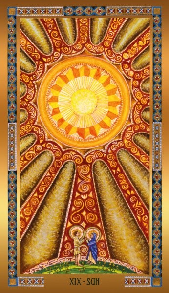 The Byzantine Tarott kortos ir knyga