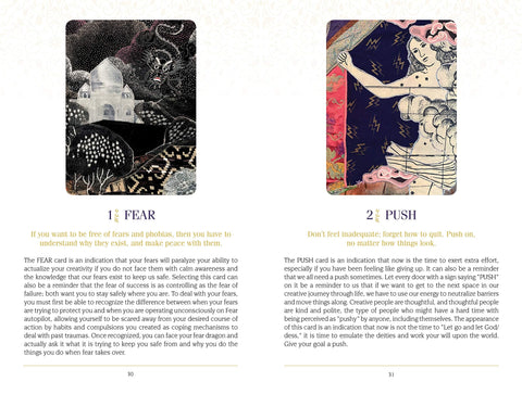 The Creativity Oracle kortos ir knyga