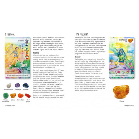 Cico Books: The Crystal Power Tarot kortų ir knygos rinkinys - HOBI.LT 🇱🇹