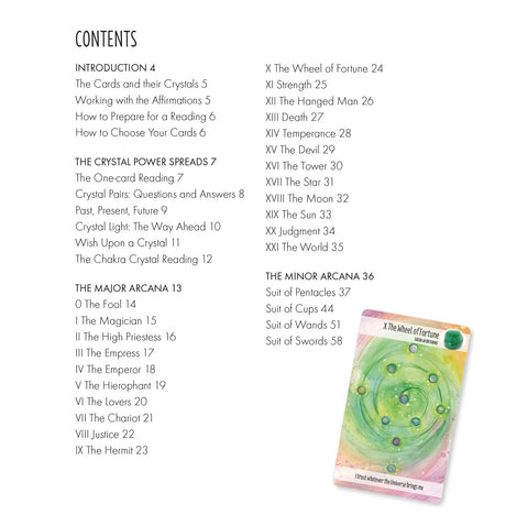 Cico Books: The Crystal Power Tarot kortų ir knygos rinkinys - HOBI.LT 🇱🇹