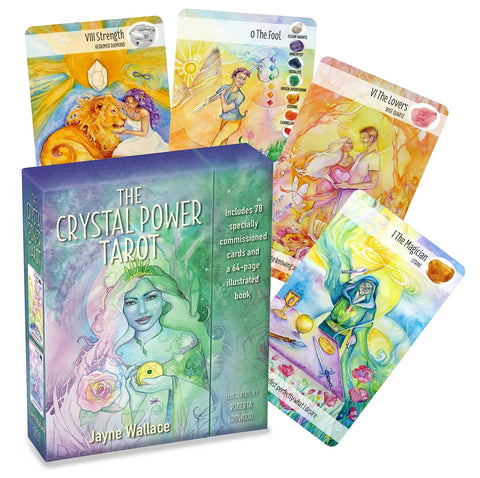 Cico Books: The Crystal Power Tarot kortų ir knygos rinkinys - HOBI.LT 🇱🇹