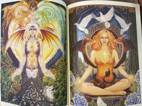 Blue Angel: The dreamers story tarot journal užrašinė - HOBI.LT 🇱🇹