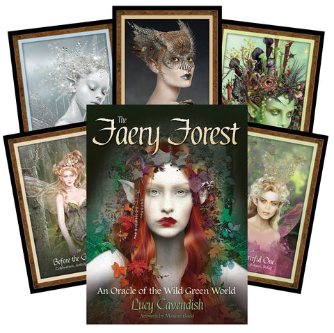 Blue Angel: The Faery Forest Oracle Kortos - HOBI.LT 🇱🇹