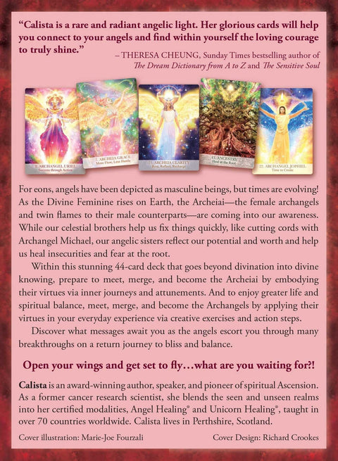 Findhorn Press: The Female Archangels Oracle kortos - HOBI.LT 🇱🇹