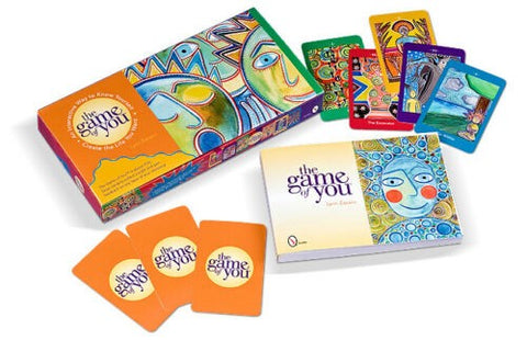 kortų žaidimas The Game of You – spalvinga dėžutė su kortomis ir vadovu, pilnas komplektas