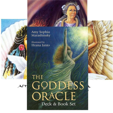 US Games Systems: The Goddess Oracle kortų ir knygos rinkinys - HOBI.LT 🇱🇹