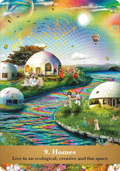 Hay House: The Golden Future Oracle kortos Hay House - HOBI.LT 🇱🇹