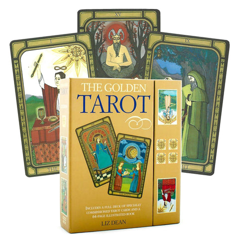 Cico Books: The Golden Tarot kortos - HOBI.LT 🇱🇹