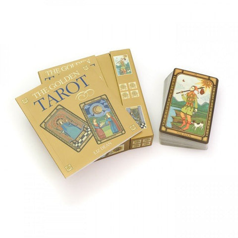 Cico Books: The Golden Tarot kortos - HOBI.LT 🇱🇹