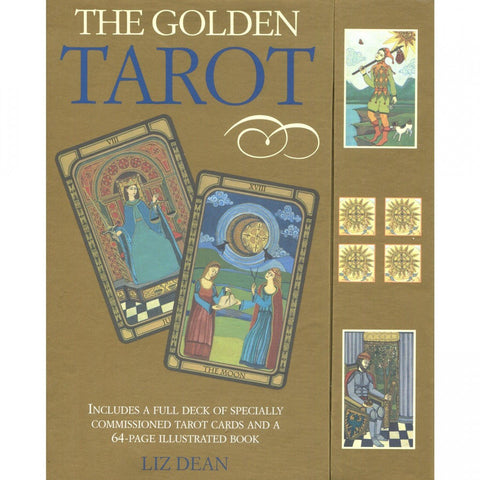 Cico Books: The Golden Tarot kortos - HOBI.LT 🇱🇹