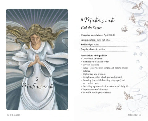 Cico Books: The Guardian Angel Oracle kortų ir knygos rinkinys - HOBI.LT 🇱🇹