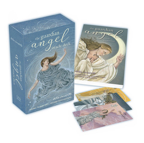 Cico Books: The Guardian Angel Oracle kortų ir knygos rinkinys - HOBI.LT 🇱🇹