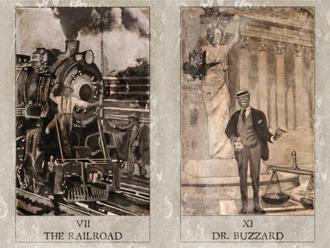 The Hoodoo Tarot kortos