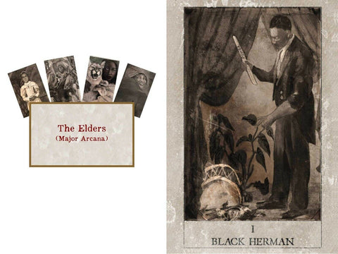 The Hoodoo Tarot kortos