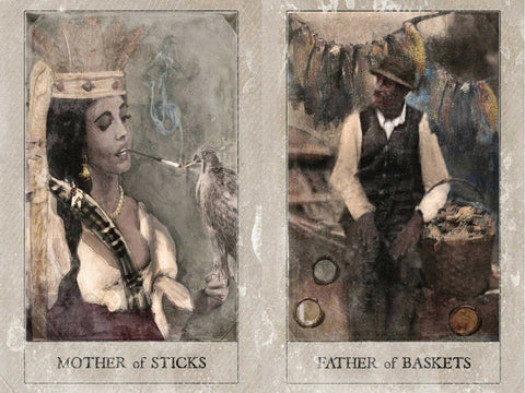 The Hoodoo Tarot kortos