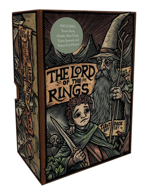 Insight Editions: The Lord of the Rings Taro kortų dovanų rinkinys Insight Editions - HOBI.LT 🇱🇹