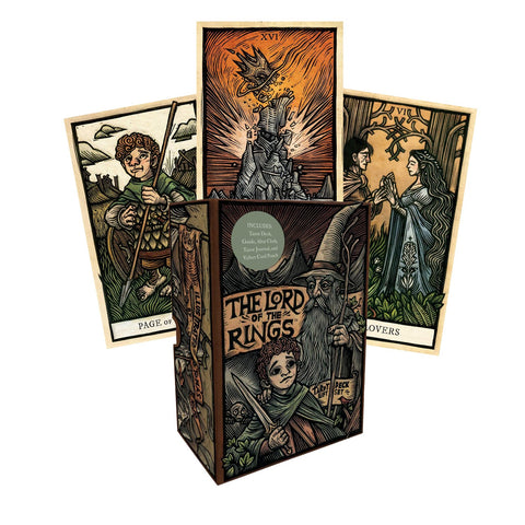 Insight Editions: The Lord of the Rings Taro kortų dovanų rinkinys Insight Editions - HOBI.LT 🇱🇹