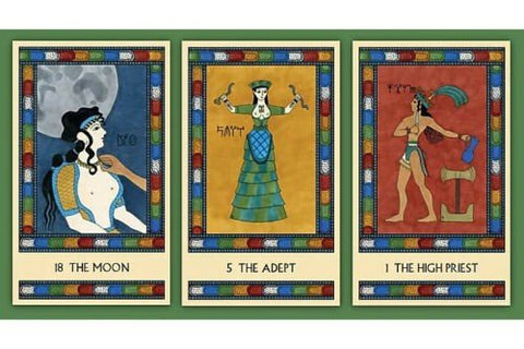 Schiffer: The Minoan Tarott Kortos - HOBI.LT 🇱🇹
