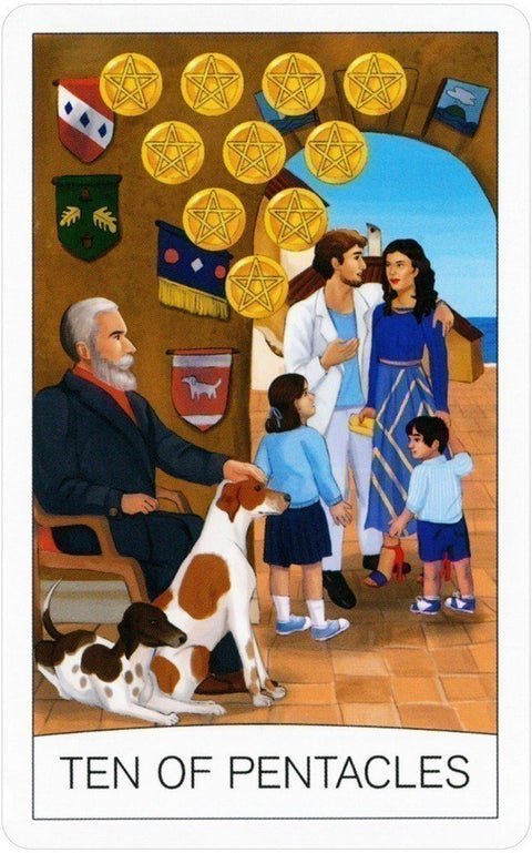 US Games Systems: The One World Tarot kortos - HOBI.LT 🇱🇹