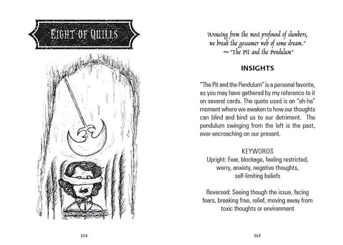 Schiffer: The Poe Tarot kortos - HOBI.LT 🇱🇹