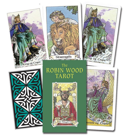 Llewellyn: The Robin Wood Tarot Kortos - HOBI.LT 🇱🇹