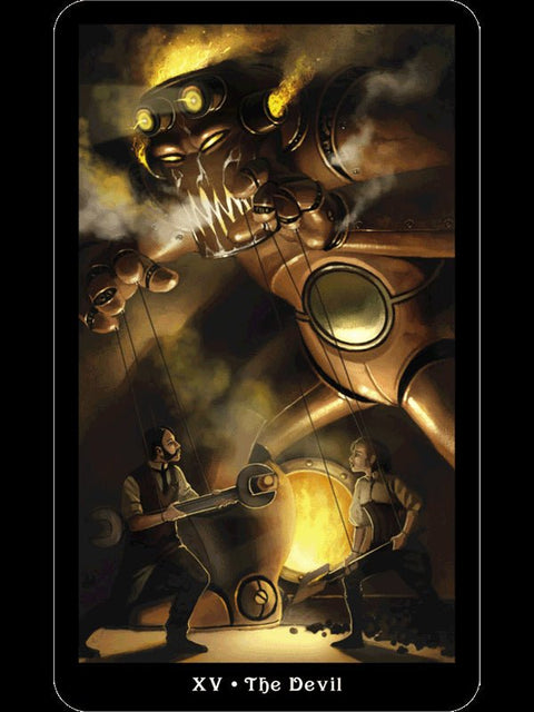 Llewellyn: The Steampunk Tarot Kortos - HOBI.LT 🇱🇹