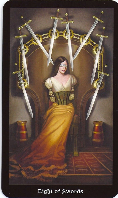 Llewellyn: The Steampunk Tarot Kortos - HOBI.LT 🇱🇹