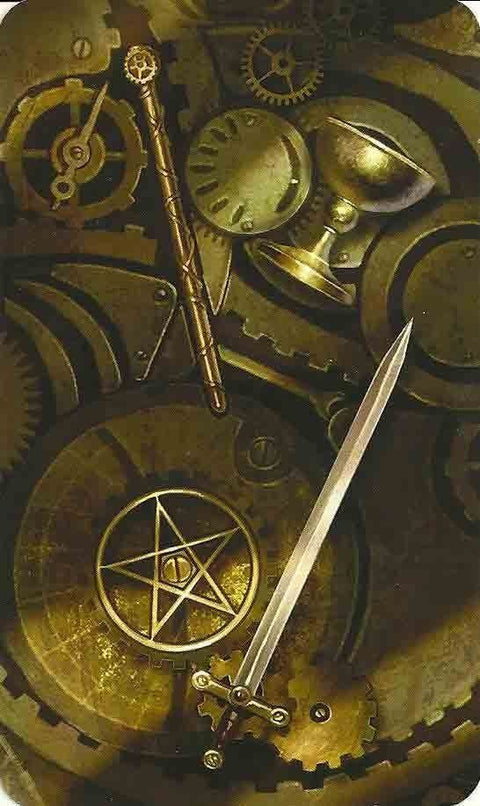 Llewellyn: The Steampunk Tarot Kortos - HOBI.LT 🇱🇹
