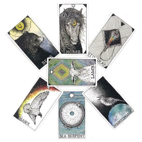 Harper One: The Wild Unknown Animal Spirit Oracle kortų ir knygos rinkinys Harper One - HOBI.LT 🇱🇹