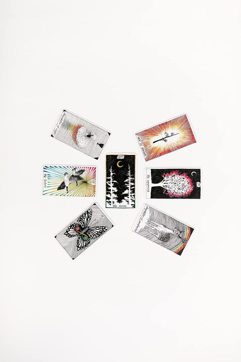 Harper One: The Wild Unknown Pocket Tarot kortos Harper One - HOBI.LT 🇱🇹