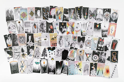 The Wild Unknown Pocket Tarot kortos Harper One