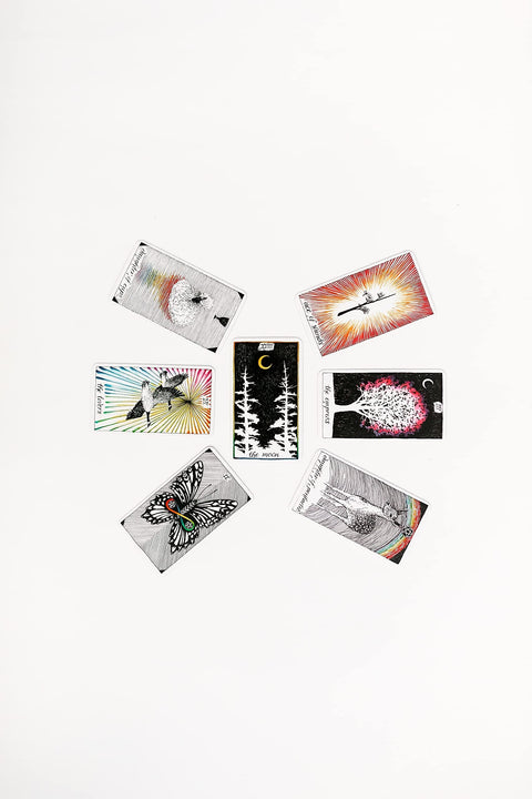 The Wild Unknown Pocket Tarot kortos Harper One