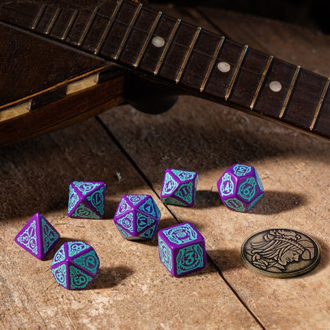 Q - Workshop: The Witcher Dandelion kauliukų rinkinys violetinės ir turkio sp - HOBI.LT 🇱🇹