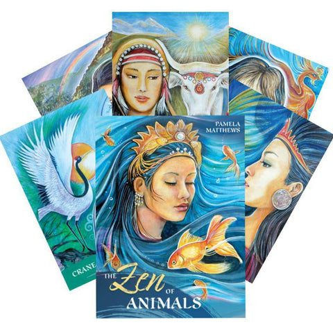 Blue Angel: The Zen Of Animals Oracle kortos - HOBI.LT 🇱🇹