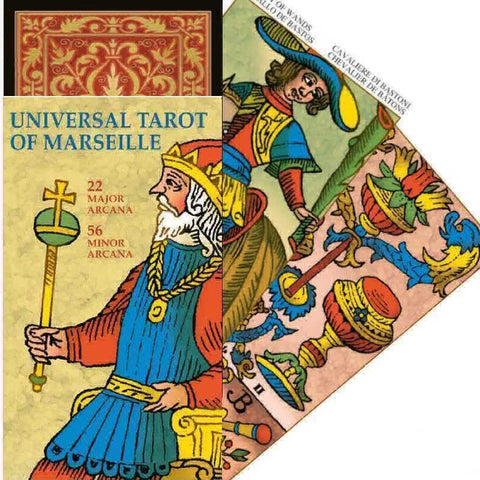 Lo Scarabeo: Universal Tarott Of Marseille Kortos - HOBI.LT 🇱🇹